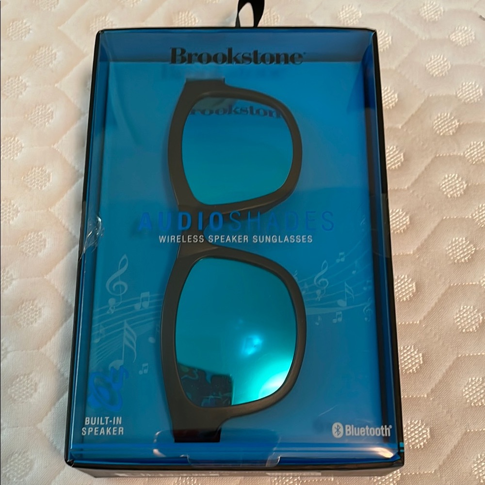 Brookstone Audio Shades with Bluetooth Speakers